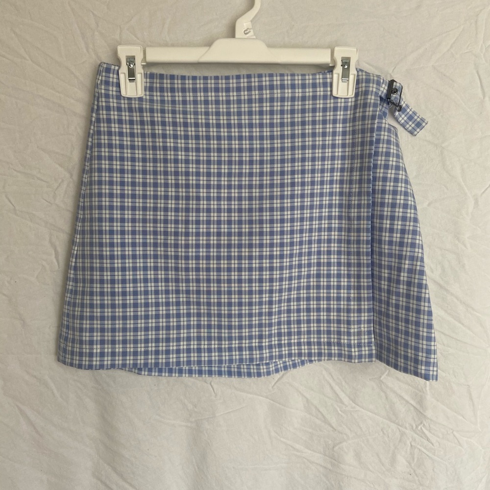 Blue School girl skirt